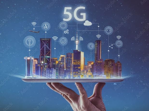 "5G Explosive Impact : Accelerating Business and Society" 2 5G 4 5G 4 blissfulpeaceful